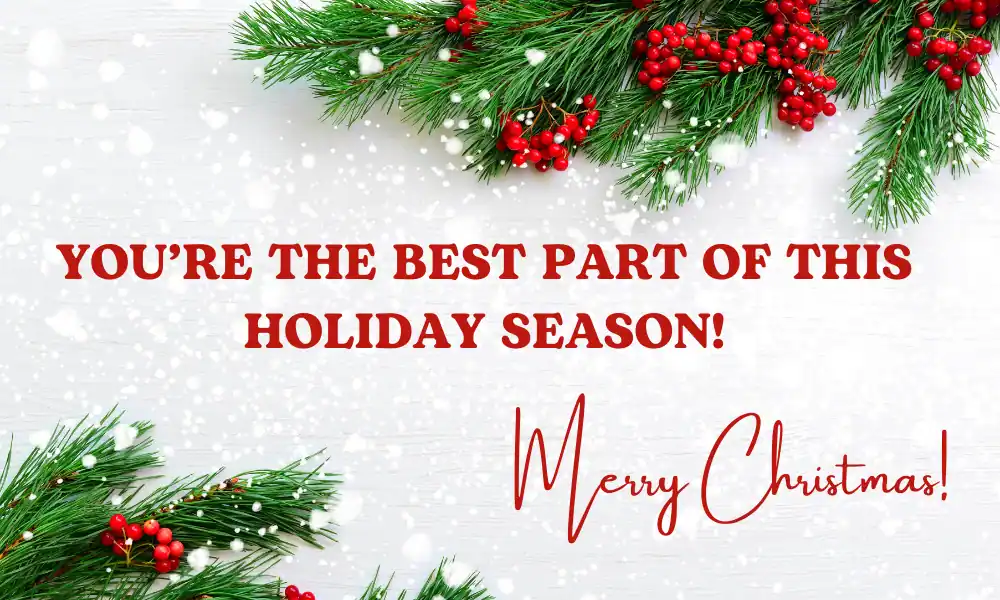 Christmas Gift Message Card
