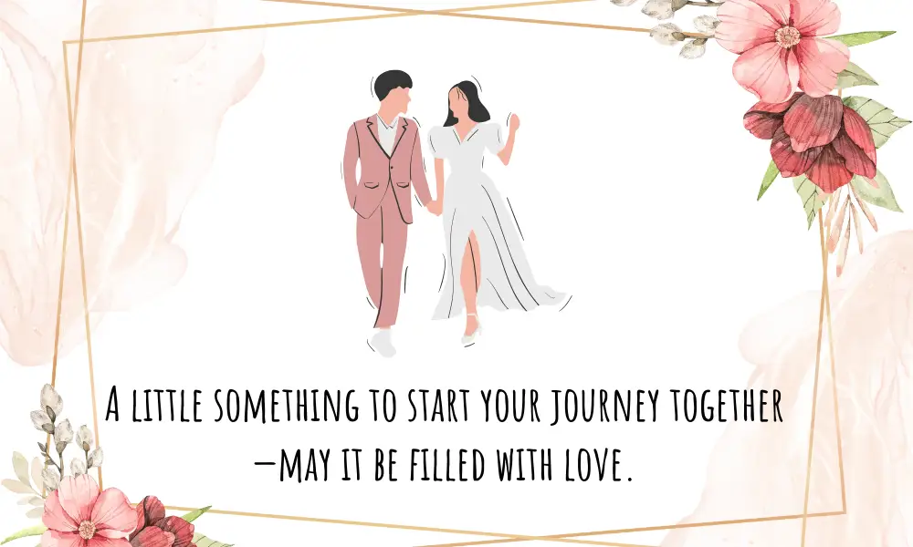 Wedding Gift Card Message